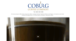 Desktop Screenshot of coburgcoffeecompany.co.uk